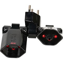 Abzweigstecker clip-clap 2x Typ 13 3-polig 