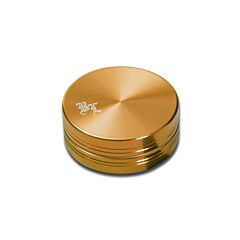 Black Leaf Alu-Grinder 2-tlg. anodisiert-Gold