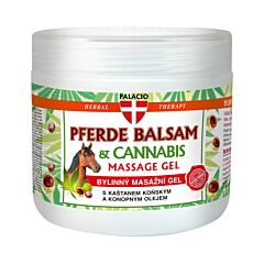 PALACIO Hanf-Massagegel mit Rosskastanie, 600 ml