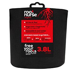 Root Nurse Black Pot   -3.8 L