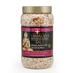 PALACIO Himalaya Meditation Badesalz, rosa, 1200 g
