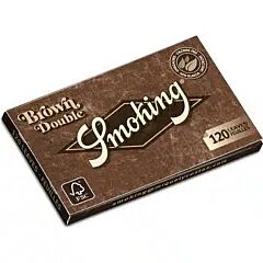 Smoking Double Window Brown/Braun – 120 Blatt