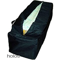 Tragtasche PVC schwarz 125 x 45 x 45 cm