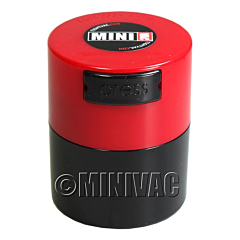 Tightvac 0.12 Liter - Red Cap - Black Body