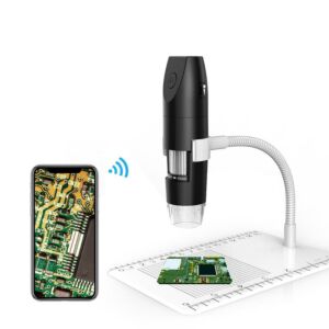 Mikroskop 1000x Zoom mit 8 LED / Wifi & App