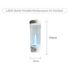 LADIS Flasche weiss - tragbarer UV-Sterilisator