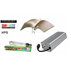 Lampenset 600W HPS Sunmaster / Adjust-a-Wings Reflektor