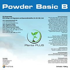 PlantaPlus Powder Basic B-10 kg