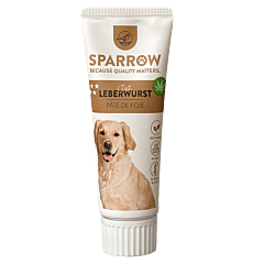 Pet Leberwurstpaste mit CBD für Hunde 75 g von SPARROW