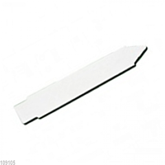Steck-Etiketten weiss 12 cm (40 Stk. / Pack)