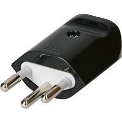 Stecker MH Typ 12 3-polig schwarz