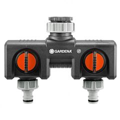 Gardena 2 Wege Verteiler für Wasserhahn