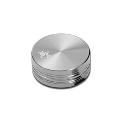 Black Leaf Alu-Grinder 2-tlg. anodisiert-Silber