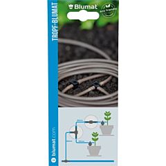 Blumat Tropfschlauch, 3 m + 1 Miniabzweiger + 2 Miniverbinder