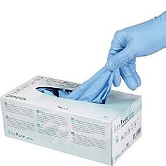 Einmal Handschuh Nitril, ungepudert, Grösse XL (9 - 10)
