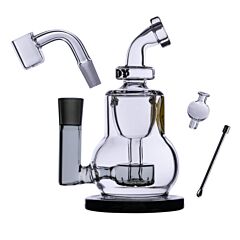 Goody Glass - The Chief Mini Dab Rig 4-Piece Kit von HEMPER