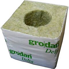 Steinwollstartwürfel GRODAN  7,5 x 7,5 cm - Loch 38