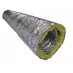 Isoliertes Lüftungsrohr Sonoconnect ALU 102 mm / 10 m