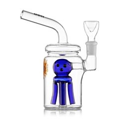 Jellyfish Jar Bong 7" blau von HEMPER