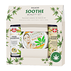 PALACIO Soothe Gift Set Hanföl – Körper- & Haarpflege Set