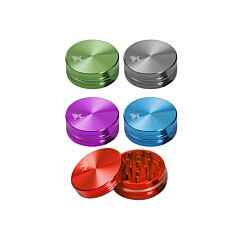 Black Leaf Alu-Grinder 2-tlg. anodisiert
