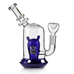 Space Monster Bong 7" blau von HEMPER