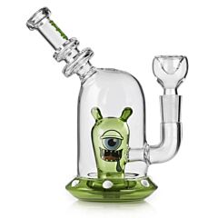 Space Monster Bong 7" grün von HEMPER
