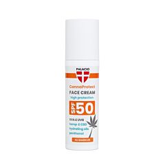PALACIO CannaProtect Gesichtscreme SPF50 mit Hanf, 50 ml