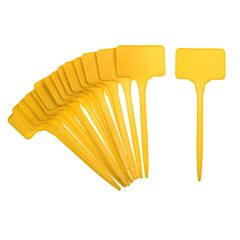 Steck-Etikette Schild 15 cm gelb (15 Stk. / Pack)