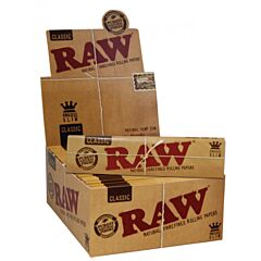 Raw Natural ungebleichte Papers slim - Pack à 50 Stück