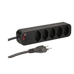 Steckdosenleiste Max Hauri Swiss Line (5x, T13)
