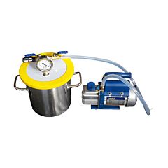 Vakuumkammer 1.6 Gallon mit Vakuumpumpe 2.5CFM
