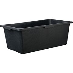 Wassertank PE schwarz 90 Liter rechteckig