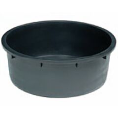 Wasserwanne PE rund, schwarz 240 Liter